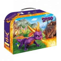 Dětský kufřík papírový Spyro 35x23x10cm 